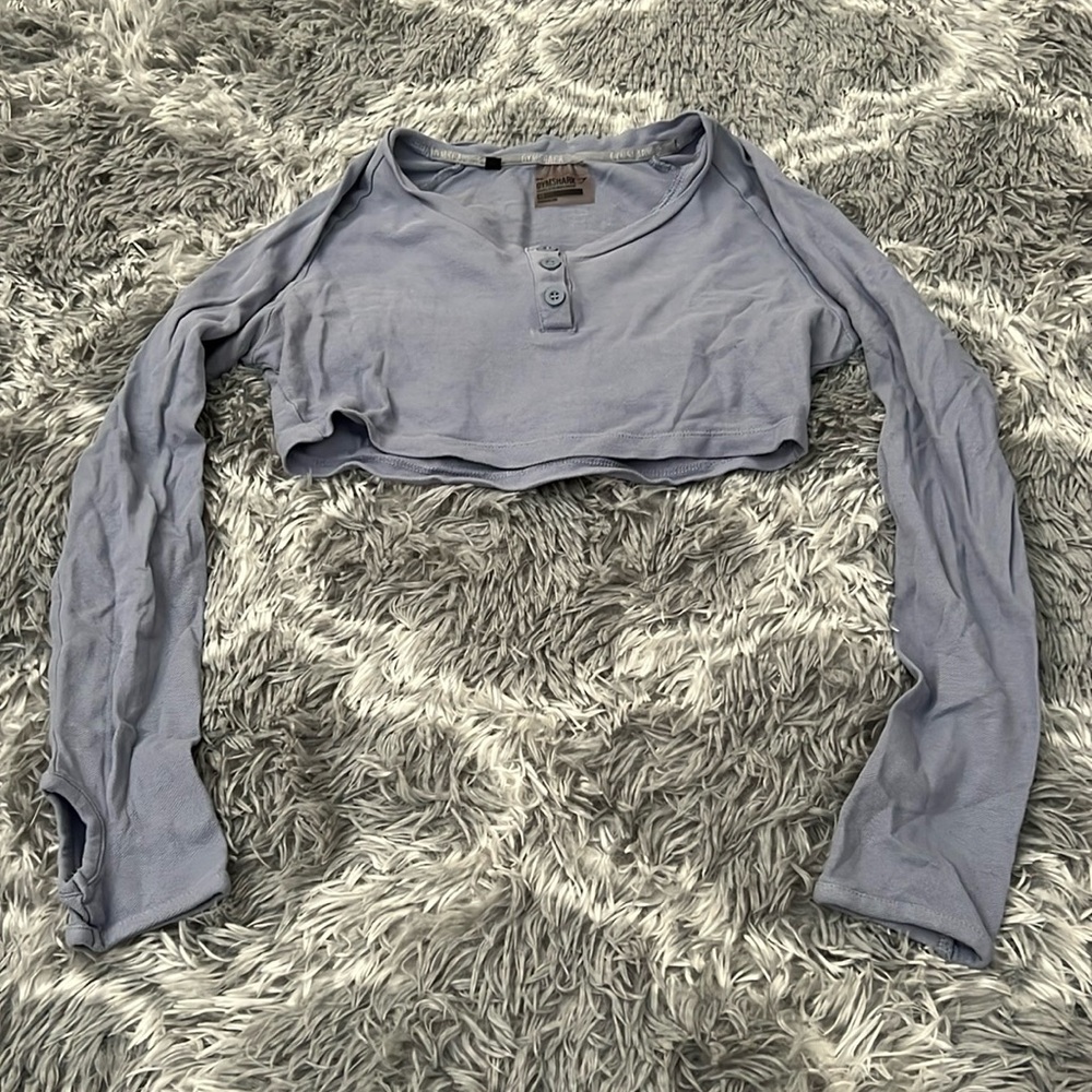 Gymshark cropped long sleeve